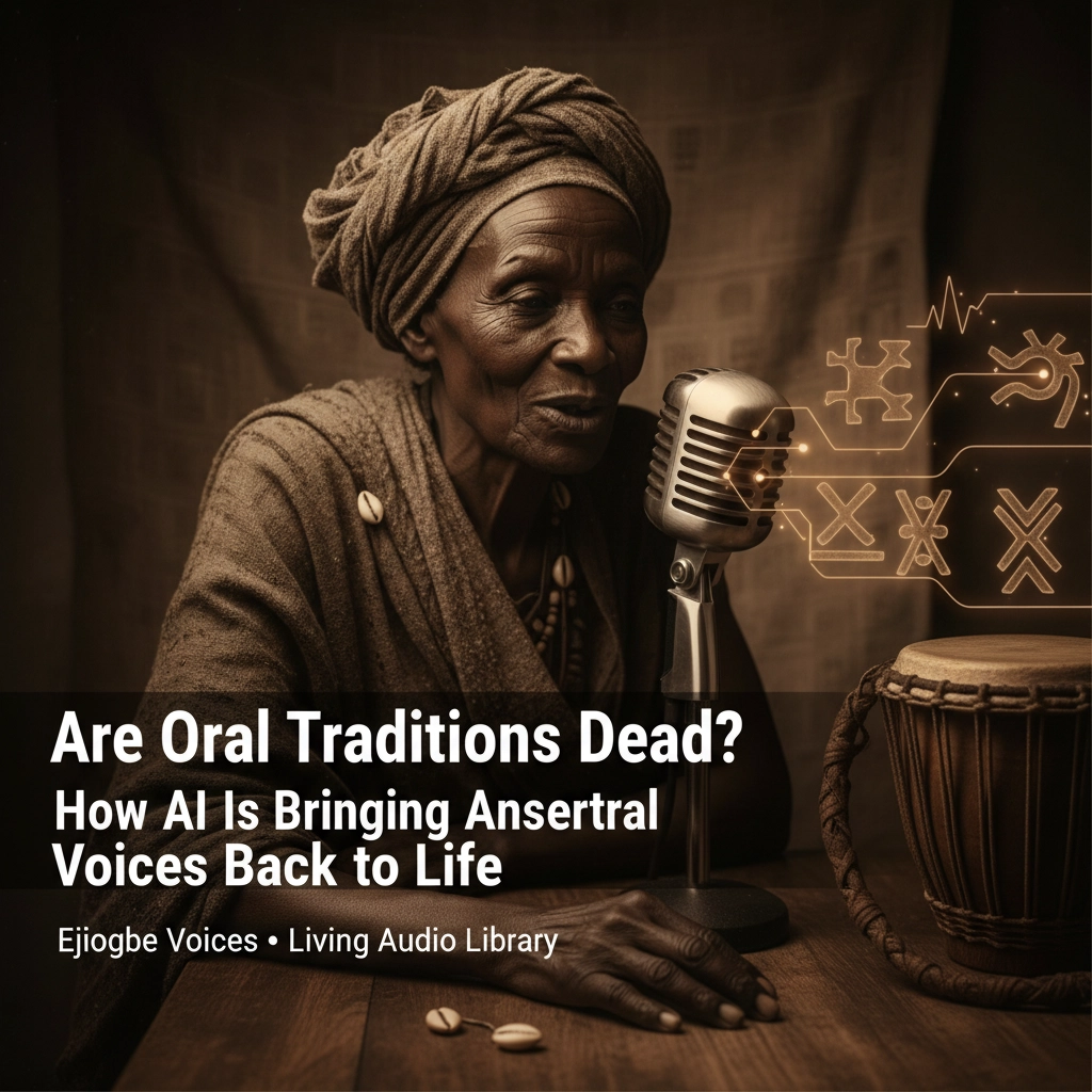Are Oral Traditions Dead? How AI Is Bringing Ancestral Voices Back to Life